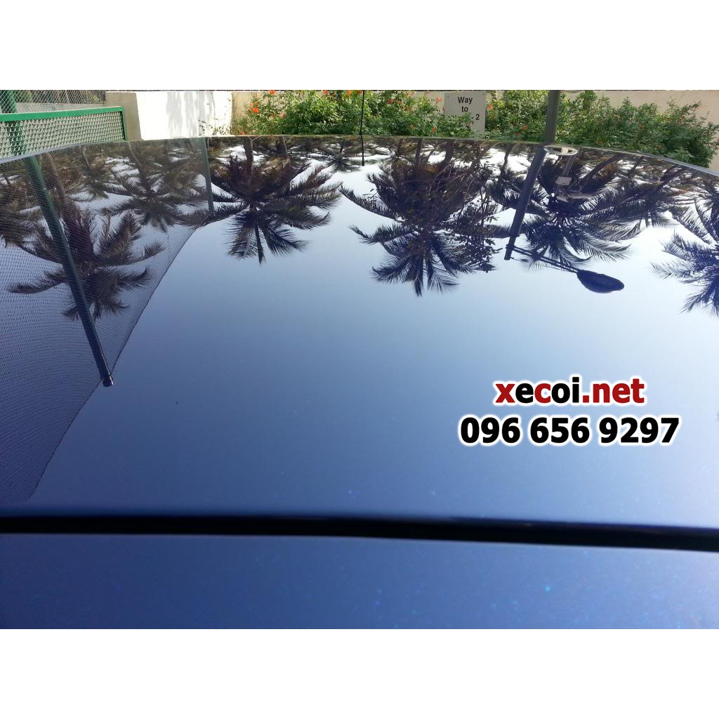 Nano polymer phủ bóng sơn, hiệu ứng lá sen chống bám nước Sonax xtreme Protect & Shine