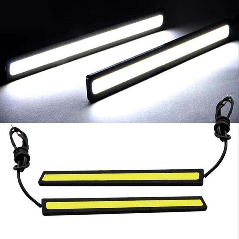 Đèn LED COB màu xanh dương siêu sáng , chống thấm nước cho xe hơi