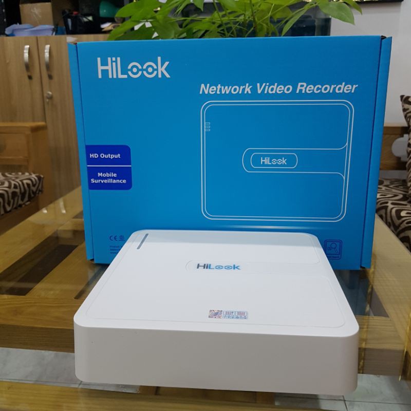 Đầu ghi hình camera IP 4 kênh HILOOK NVR-104H-D - Hàng chính hãng