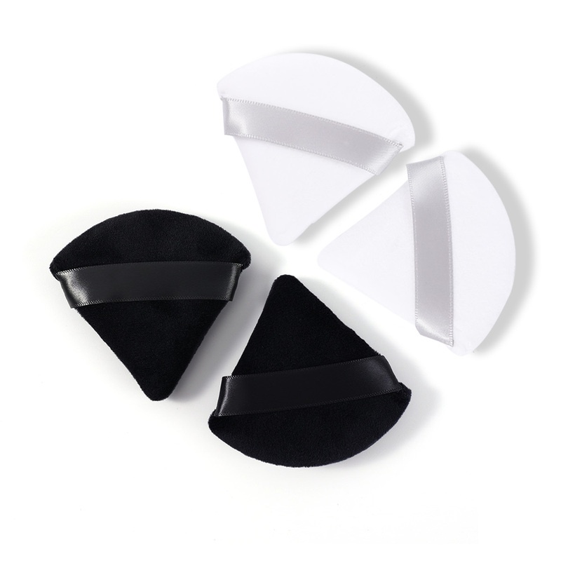 Set 2 Mút Trang Điểm Hình Tam Giác Siêu Mềm Có Thể Tái Sử Dụng