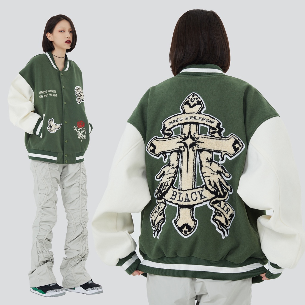 Áo khoác Made Extreme 'Take What You Want' Varsity Jacket