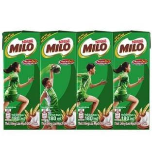 1 vỉ 4 Hộp MiLo 180ml
