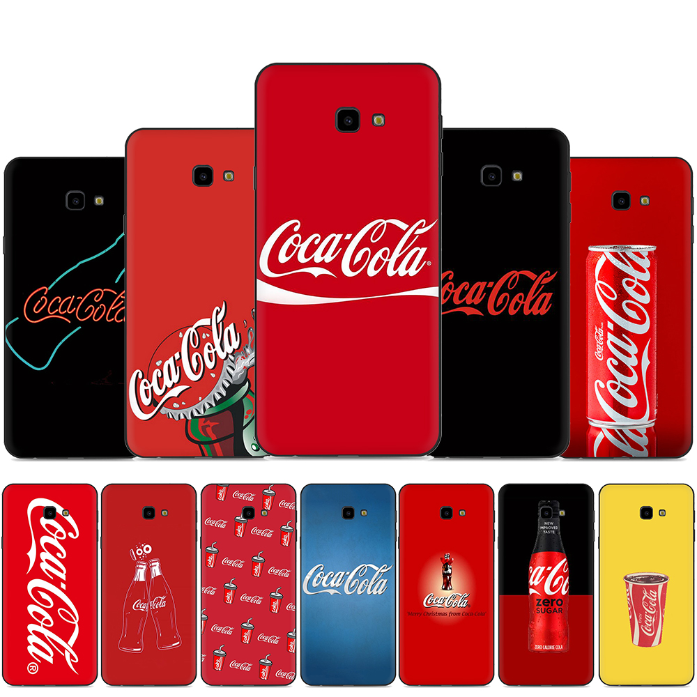 Coca Cola Ốp Điện Thoại Mềm Chống Rơi Họa Tiết Coca Cola Cho Samsung J6 2018 J4 Core / J4 2018 / J4 Plus