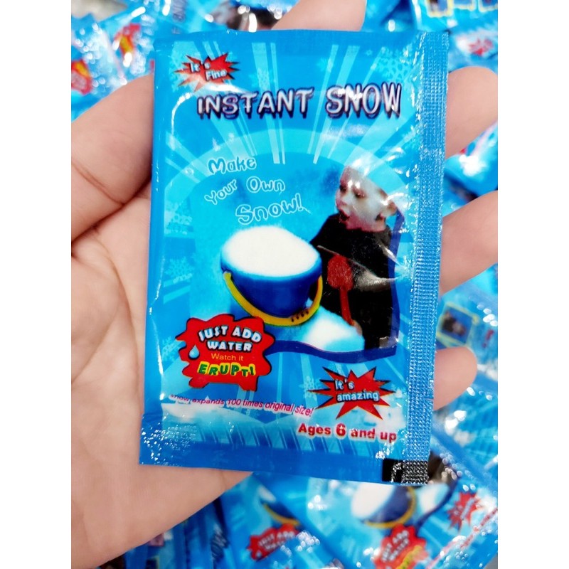 TUYẾT XANH BÔNG TRẮNG INSTANT SNOW pony_slime