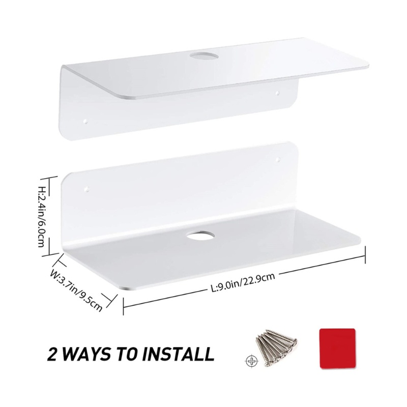 Kệ Gắn Tường Đa Năng Trưng Bày Loa Bằng Acrylic