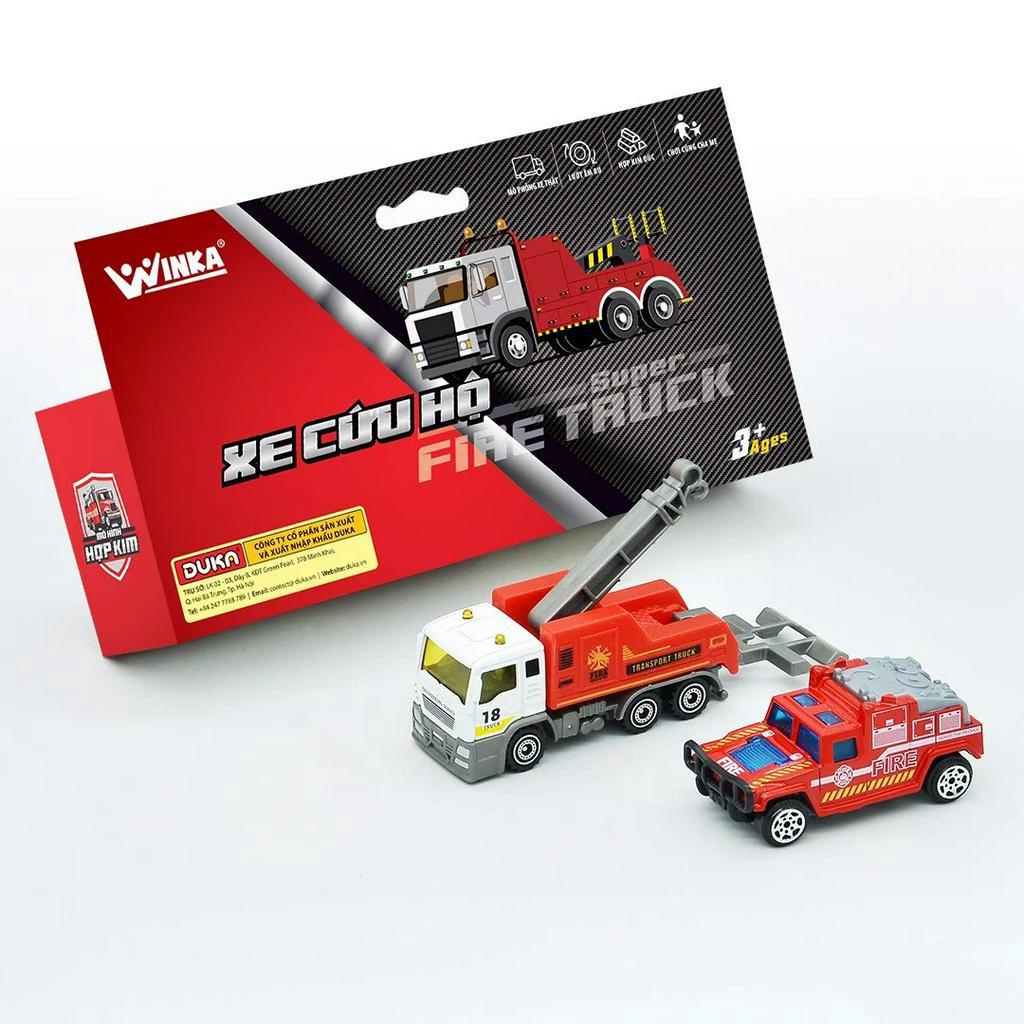 Đồ Chơi : Mô Hình Xe Hợp Kim - Xe Cứu Hộ DK81160
