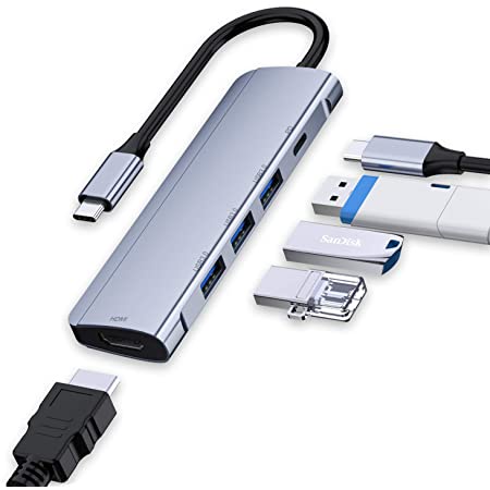 Bộ chuyển đổi USB Type-C sang 3 cổng USB 3.0 và Giga Lan Ugreen (60718)