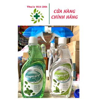 Nước Rửa Tay Diệt Khuẩn HapiCare 500ml
