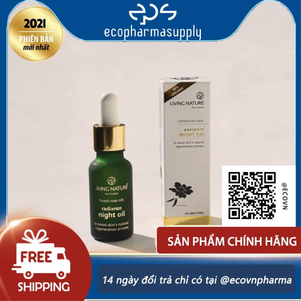 [10ml/ 18ml] Dầu dưỡng Living Nature Radiance Night Oil | BigBuy360 - bigbuy360.vn