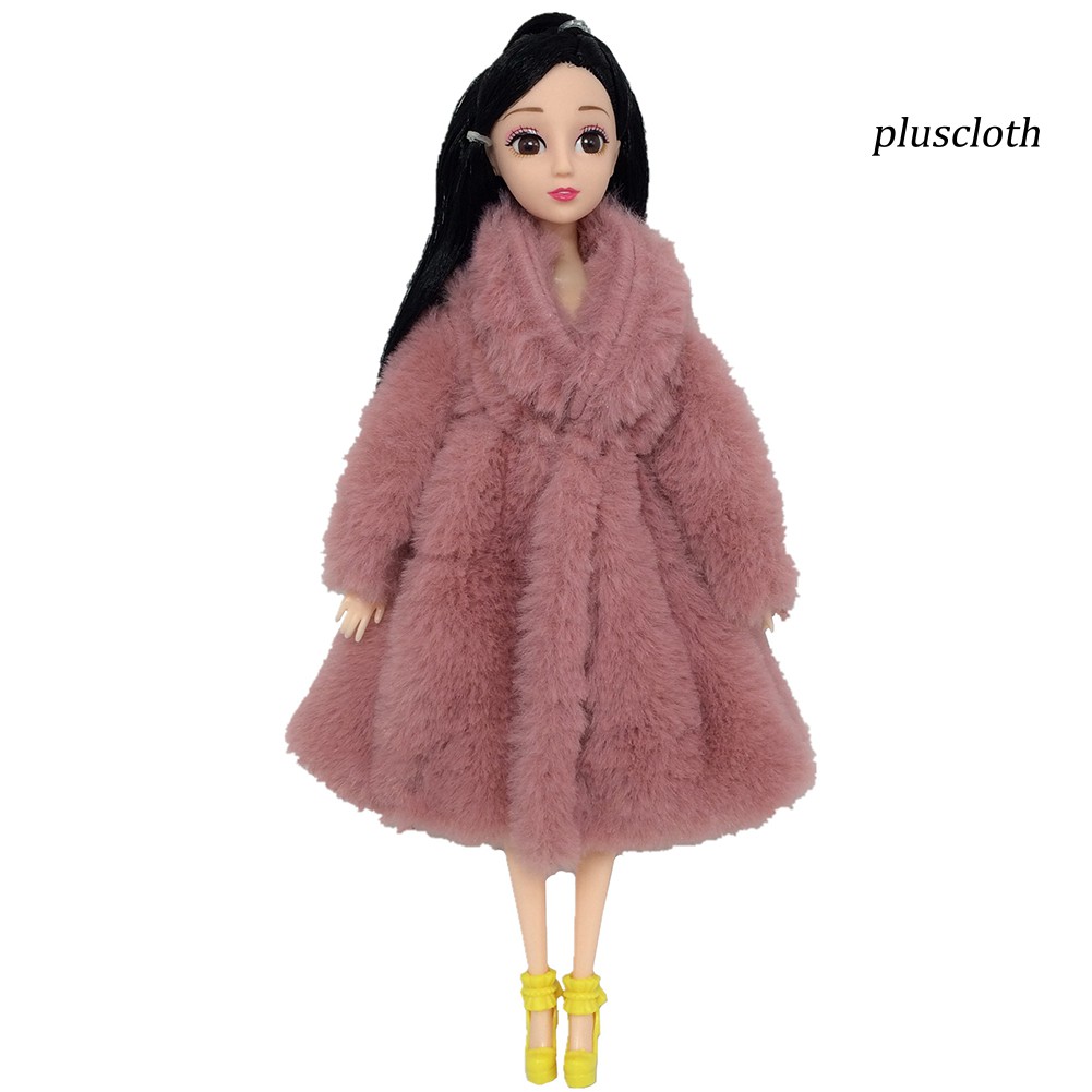 Áo Khoác Lông 30cm Thời Trang Cho Búp Bê