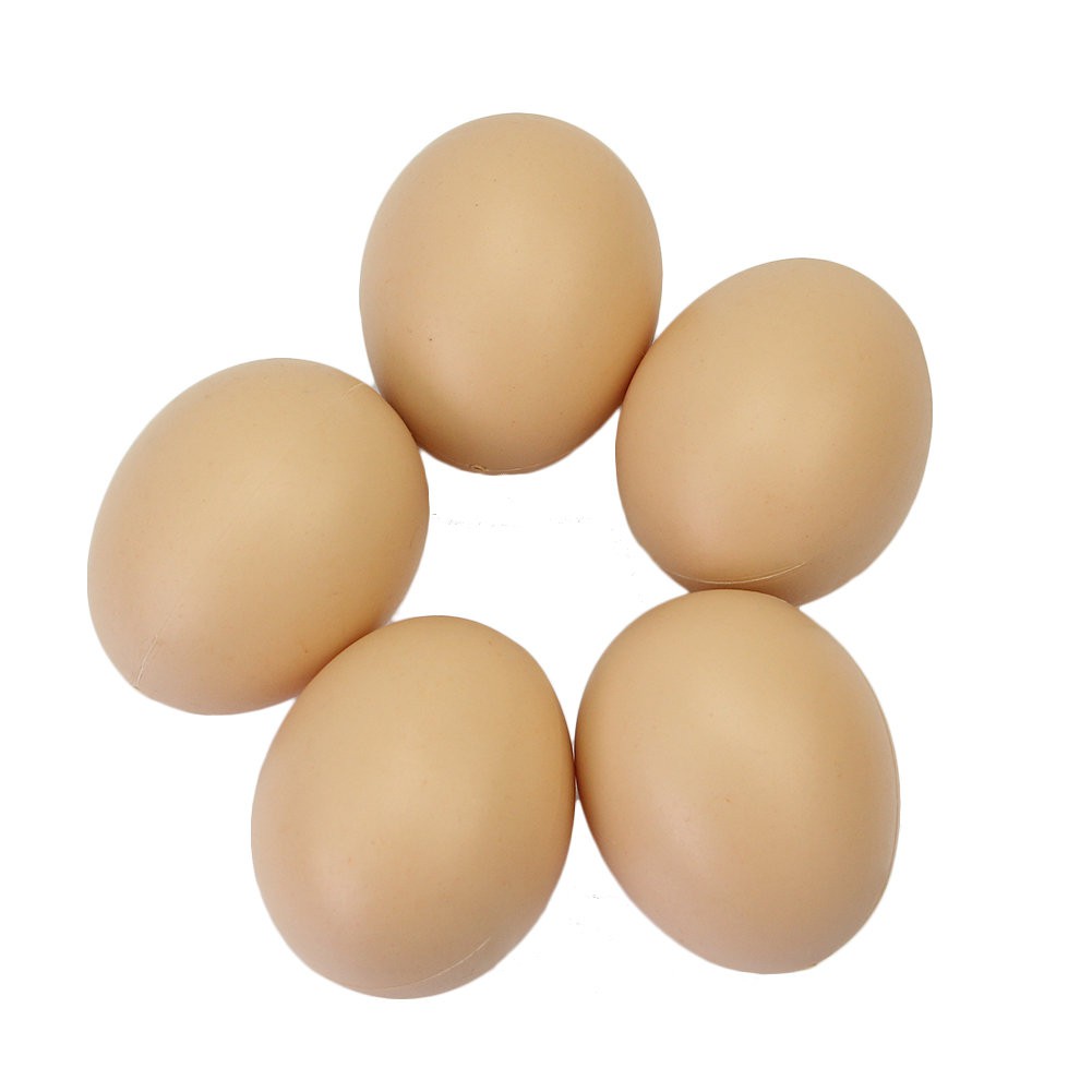 Bộ 5 trứng nhựa giả khuyến khích gà đẻ trứng