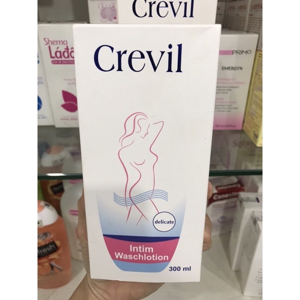 DUNG DỊCH VỆ SINH PHỤ NỮ CREVIL CHAI 300ml