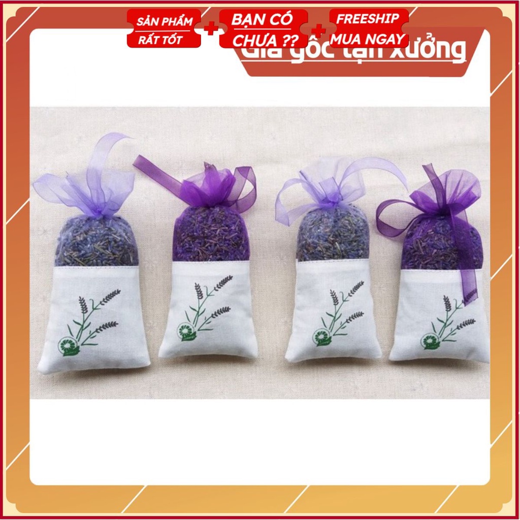 Sẵn hàng combo 10 túi thơm hoa Lavender - hoa oải hương .