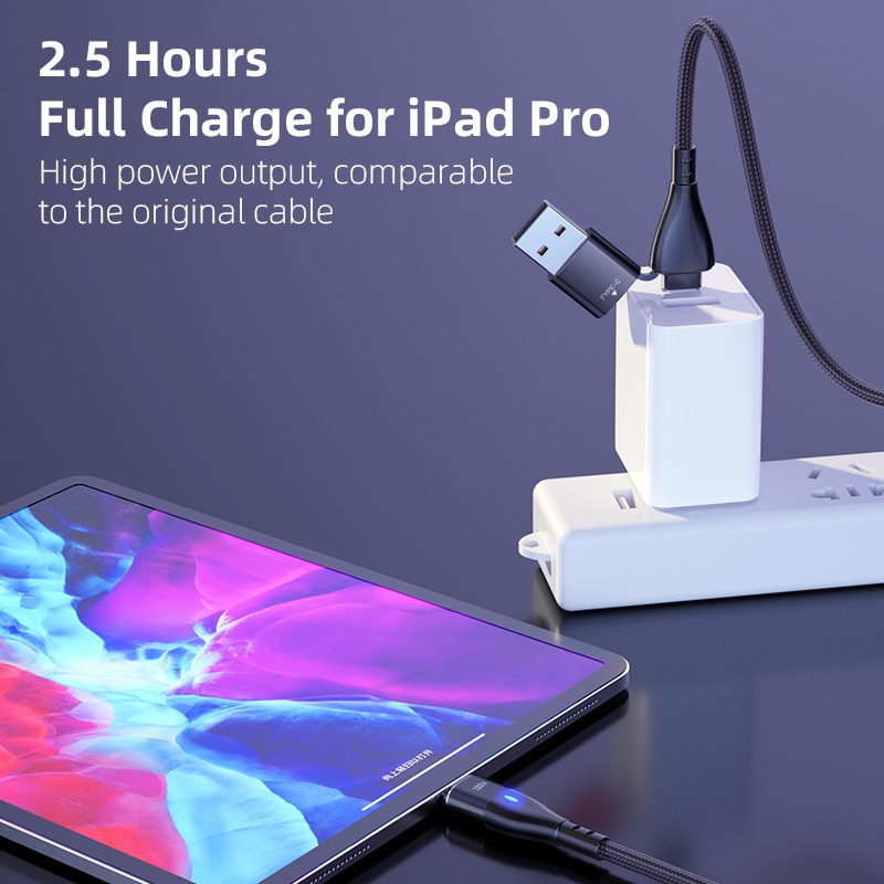 Dây Cáp Sạc Nhanh 100W USB C Sang USB Type C 3 Trong 1 Cho Laptop