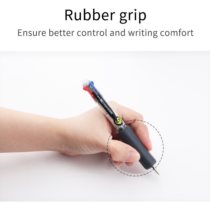 Bút bi 4 màu 0.7mm Agile Baoke B48, sản phẩm chất lượng cao và được kiểm tra chất lượng trước khi giao hàng