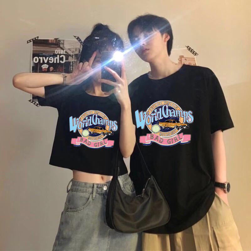 SÉT Áo WorldChamps phiên bản Hàn Quốc trẻ trung năng động cá tính dành cho các cặp đôi- ZADOLA FASHION