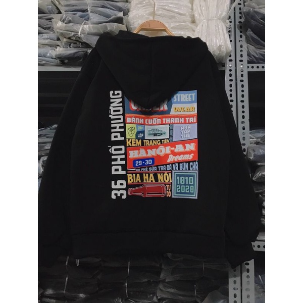 Áo Hoodie Nữ Hà Nội Phố Cực Hót, Áo Hôdie Nữ Nỉ  Có Mũ Form Rộng Unisex | BigBuy360 - bigbuy360.vn