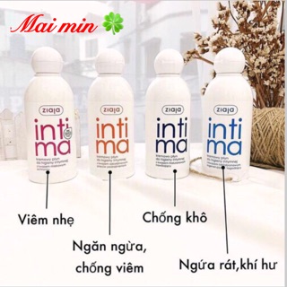 Dung dịch vệ sinh phụ Nữ Intima Ziaja - Balan