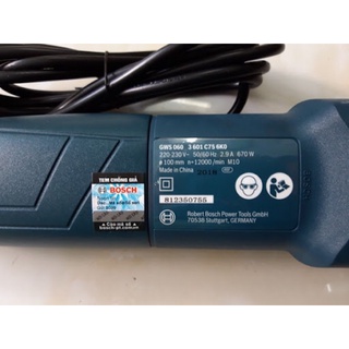 BOSCH máy mài cắt GWS 060