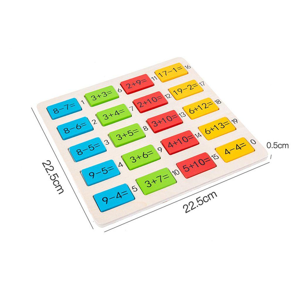 Bộ Đồ Chơi Domino Bằng Gỗ Giúp Bé Học Toán