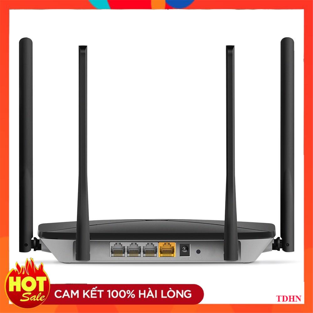 [Hãng] Bộ Phát Wifi Router băng tần kép không dây AC1200 Mercusys AC12- BẢO HÀNH CHÍNH HÃNG