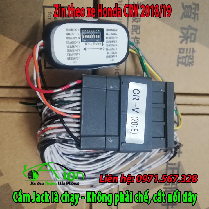 Bộ gập gương lên kính tự động Civic CRV 2018-2019 Fuji Kavitech Lasisi