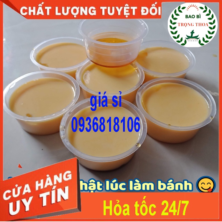 Hủ bánh flan 1 Lốc 50 cái