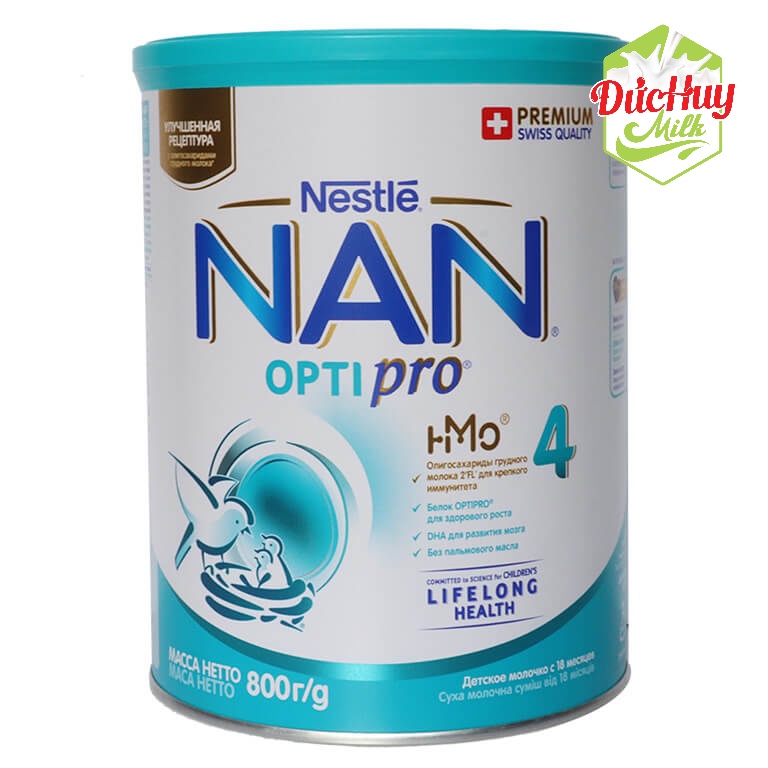 Sữa bột Nan Nga số 4 800g _Duchuymilk