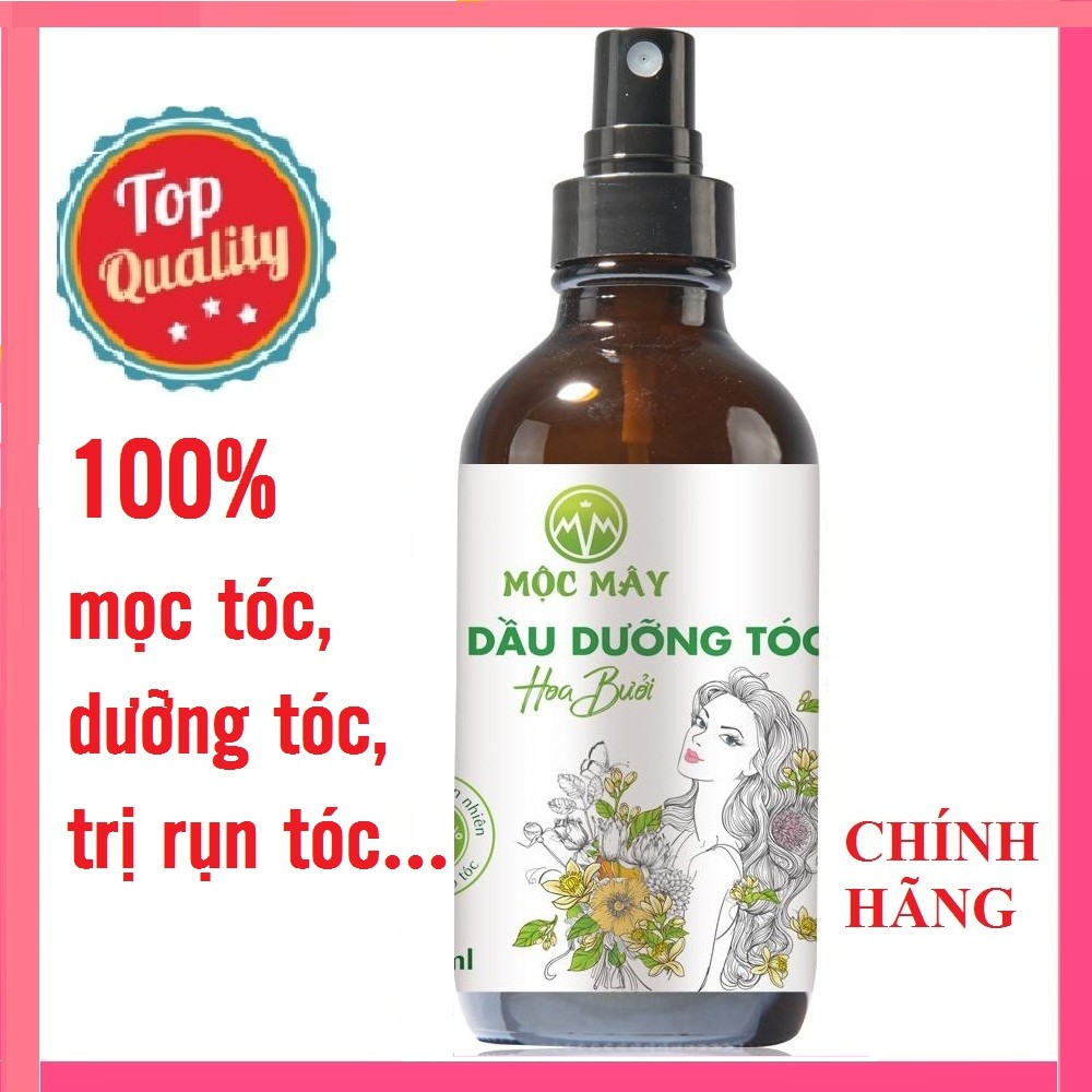 Xịt dưỡng tóc tinh dầu bưởi Mộc Mây, trị rụng tóc, nuôi dưỡng tóc, trị hói đầu