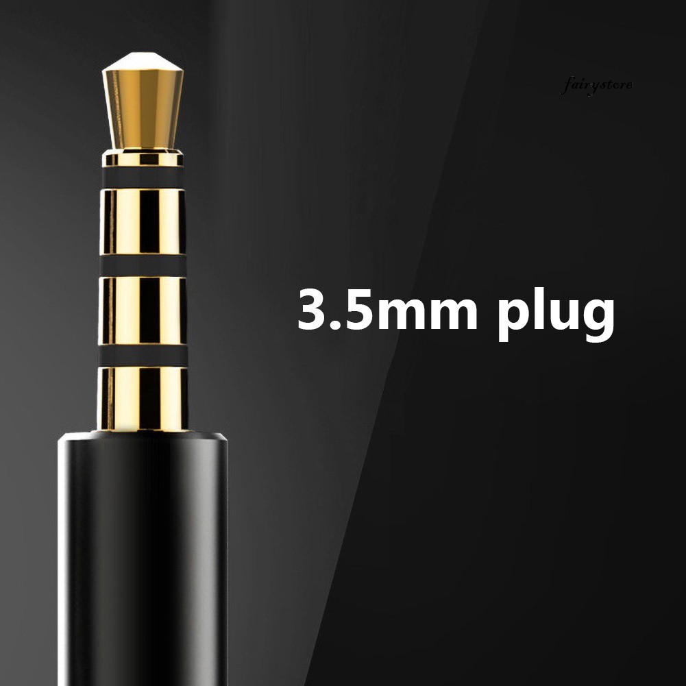 Tai Nghe Nhét Tai Thể Thao Fs + 3.5mm Âm Thanh Sống Động 6d
