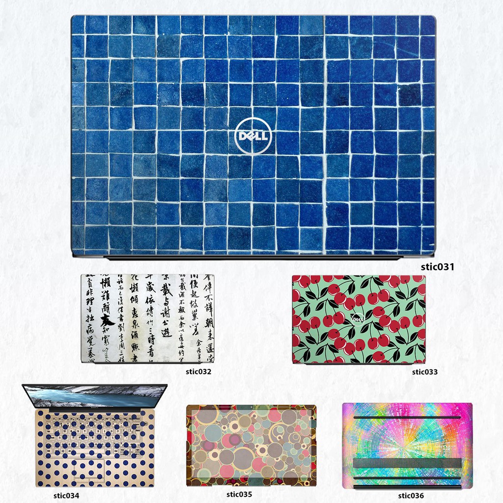 Skin dán Laptop Dell in hình Hoa văn sticker nhiều mẫu 6 (inbox mã máy cho Shop)