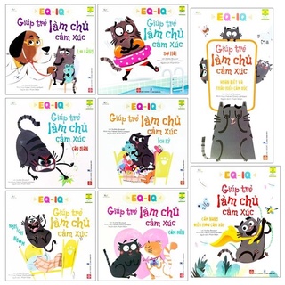 Sách - bộ 8 cuốn eq-iq giúp trẻ làm chủ cảm xúc