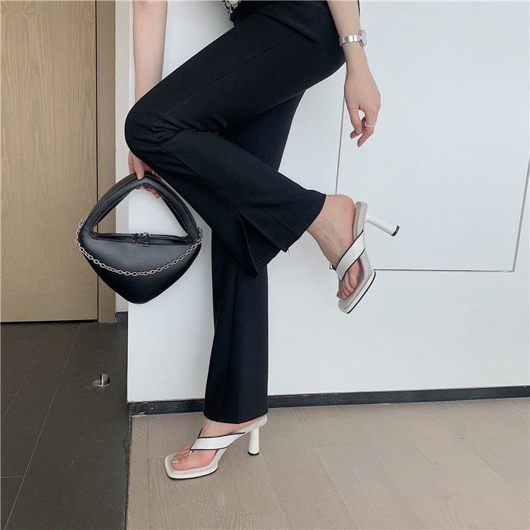 Guốc Nữ Cao Cấp Mũi Vuông Gót Trụ QC Cao 7cm TRINH LÊ SHOP GIÀY DÉP