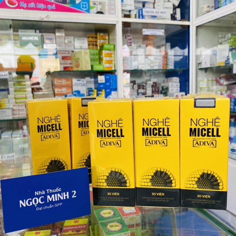 ✅ [Chính Hãng] NGHỆ MICELL ADIVA [Hộp 30 viên] Giải pháp hiệu quả cho người đau dạ dày