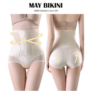 Quần gen bụng thông hơi, May Bikini Quần gen nịt bụng định hình cao cấp Mã - M142