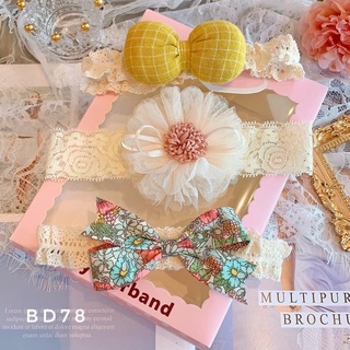Set 3 băng đô dễ thương cho bé