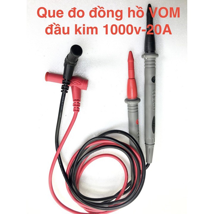 Que đo đồng hồ VOM Đầu Kim 1000V - 20A loại tốt