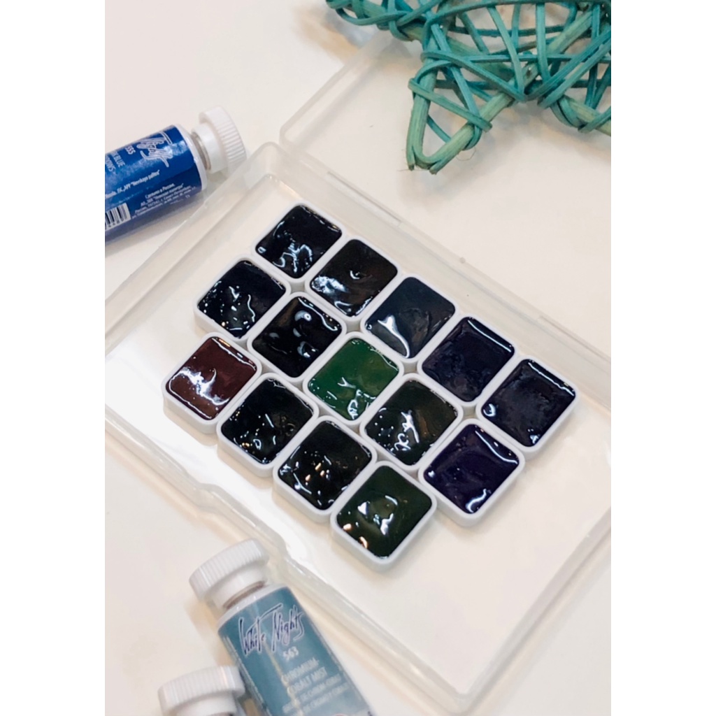 [SET POCKET BỎ TÚI MÀU NƯỚC] 2022 WHITE NIGHTS MÀU TÁCH LỚP 0.5ML - 1ML
