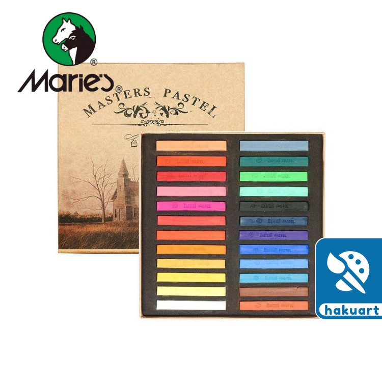 Bộ màu phấn tiên MARIE Master Pastel 12/24/36/48 Màu - Họa Cụ Hakuart