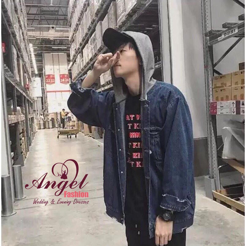 [Freeship] Áo khoác denim nam thời trang Noble mẫu mới trẻ trung OT987 (ảnh thật)