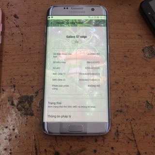 Điện thoại samsung galaxy s7 edge 2sim
