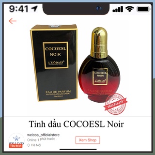 Tinh dầu dưỡng tóc COCOESL NOIR 80ML thơm lâu Chính Hãng CT35