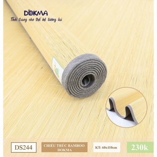 (DEAL HOT) CHIẾU TRE CHO BÉ DOKMA, CHẤT BAMBOO CỰC MÁT VỚI KHẢ NĂNG KHÁNG KHUẨN CAO.