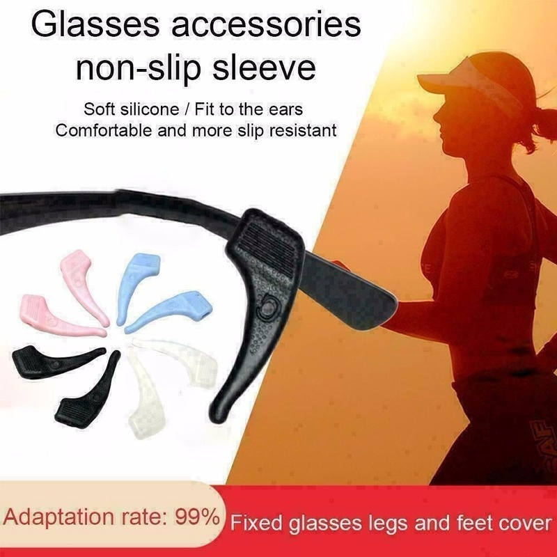 Một cặp phụ kiện gắn càng kính chất liệu silicon