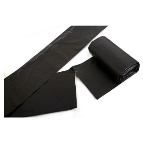 Túi Đựng Rác, 3 Cuộn Trung 55x65 cm Túi Ni Lông  Đen , Tự Hủy Túi  Rác Đen Sinh Học