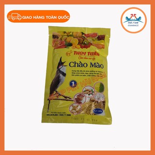THỨC ĂN CHO CHIM CHÀO MÀO [Combo 2 gói x 200gr] -CÁM CHIM CHÀO MÀO SỐ 1 THÚY TUẤN