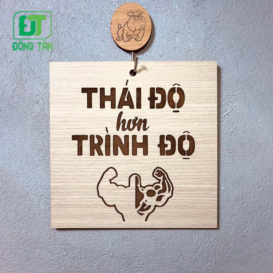 Tranh Khắc Gỗ Treo Tường ĐÔNG TÂN  Tạo Động Lực Có 3 Mẫu Lựa Chọn Tặng Kèm Móc Dán Tường Bằng Gỗ
