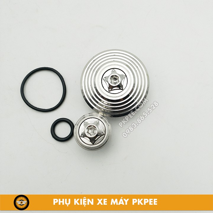 Ốc Mâm Lửa Inox 304 Gắn Dream, Wave, Sirius