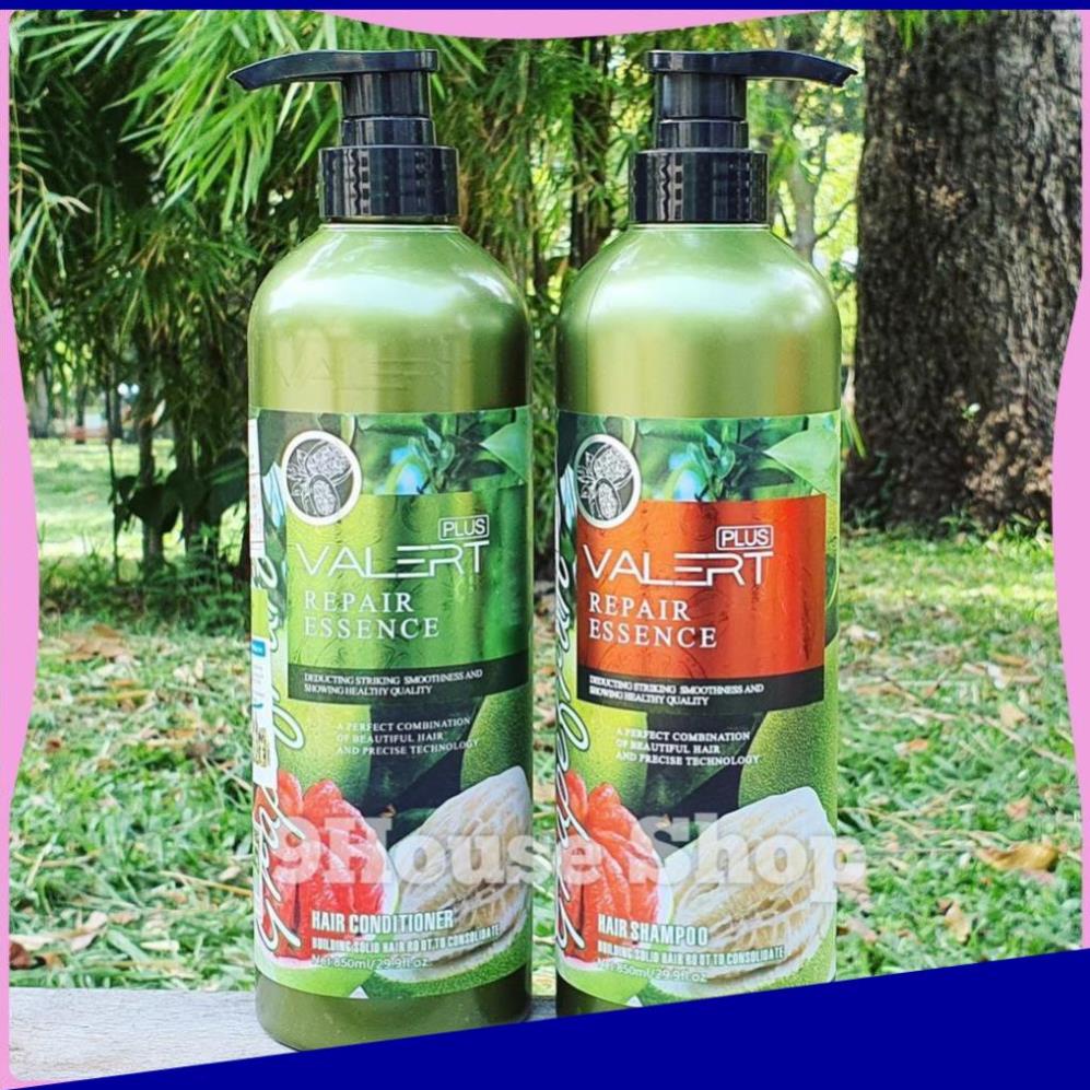 Dầu Gội và Xả Bưởi✅FREESHIP✅Dầu Gội và Xả Bưởi  Dung Tích(850ml x 2 chai)✅Grape Fruit VALERT