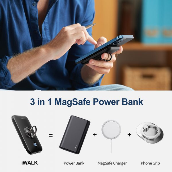 Pin sạc dự phòng iWALK Magnetic 6000mAh - DBL6000M